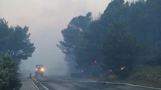 Požar u Tučepima Požar u Tučepima