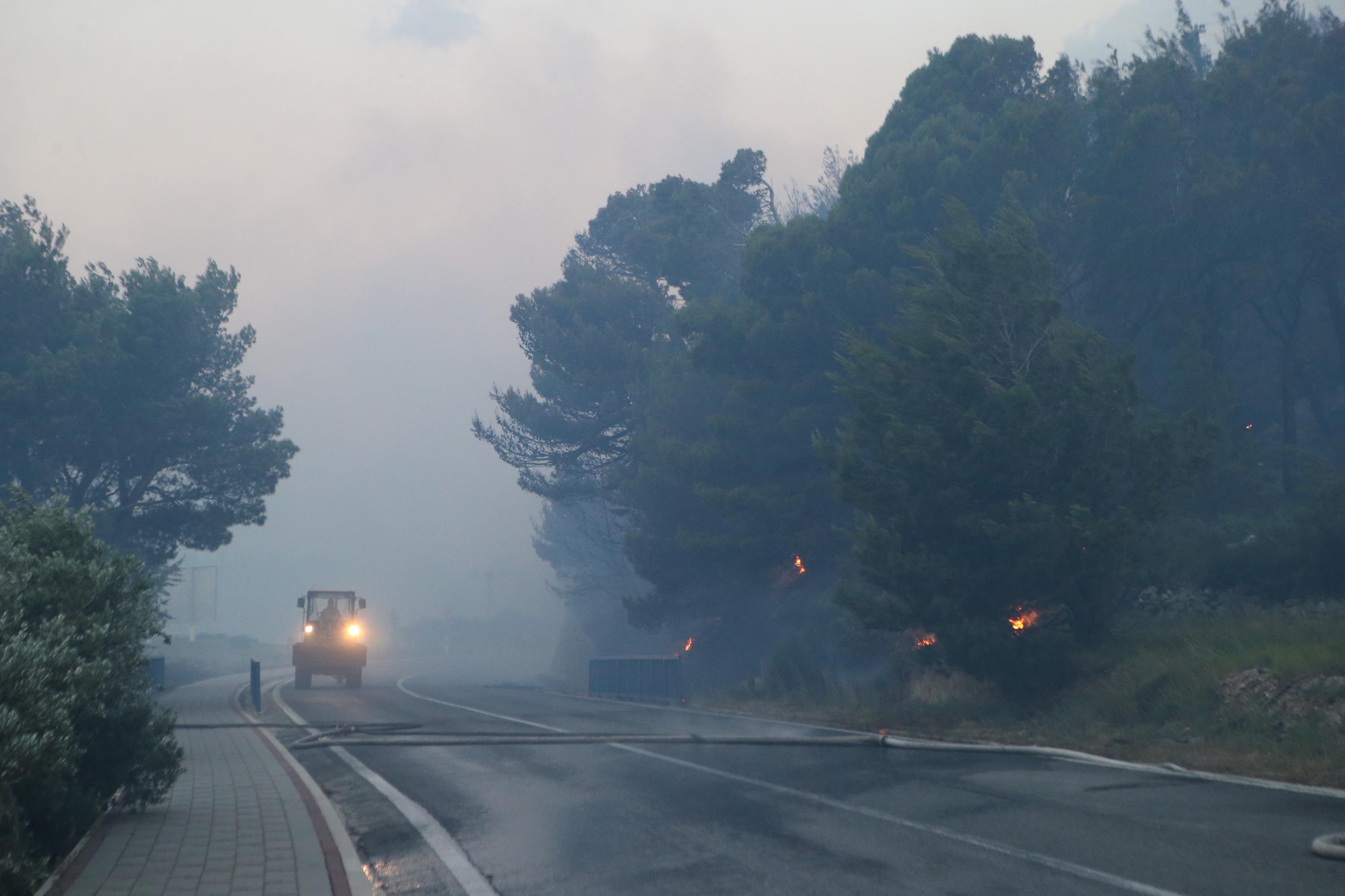 Požar u Tučepima Požar u Tučepima