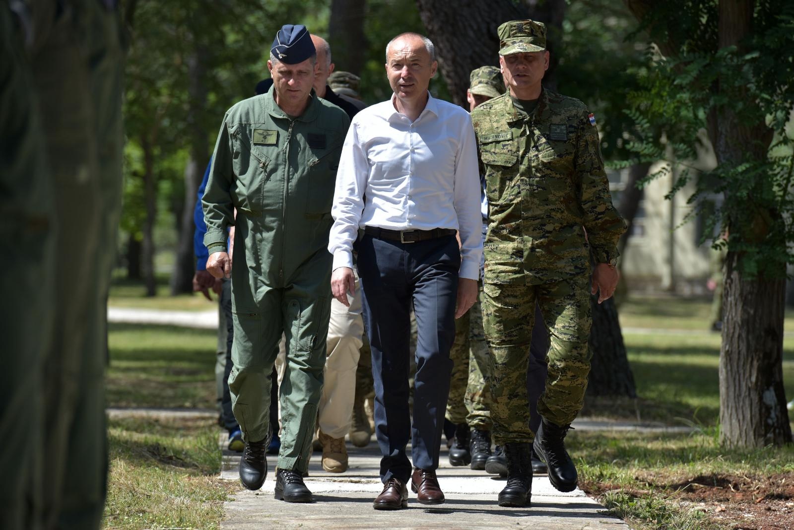 Svečano otvorena novoobnovljena zgrada u Zrakoplovnoj bazi Zemunik