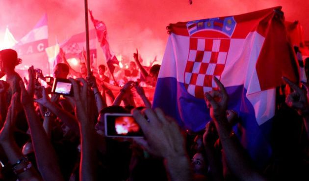 05.08.2013., Cavoglave – Narodna proslava Dana pobjede i domovinske zahvalnosti, Dana hrvatskih branitelja i 18. obljetnica Oluje. Marko Perkovic Thomspon odrzao je veliki koncert. Photo: Ivana Ivanovic/PIXSELL