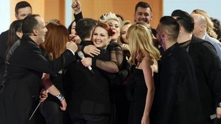 Ruža Janjiš pobjednica je druge sezone show-a “The Voice, najljepši glas Hrvatske”. Photo: Davor Višnjić/PIXSELL