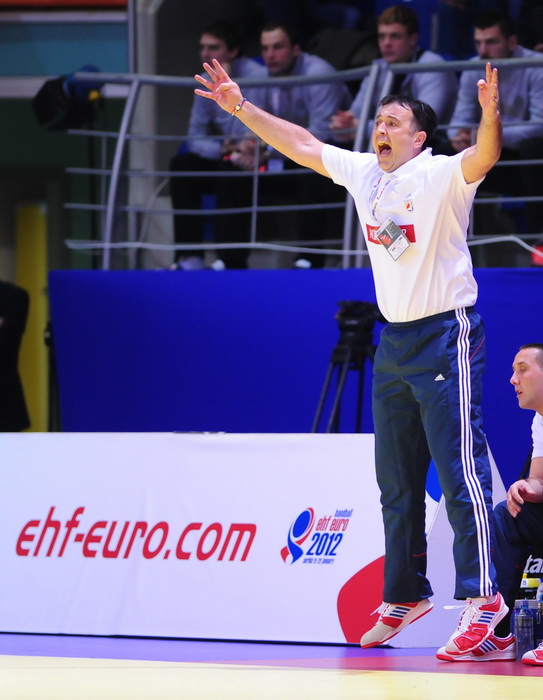 Vrsac, 160112.
Europsko prvenstvo u rukometu u Srbiji.
Prvo kolo, utakmica izmedju Hrvatske i Islanda.
Na slici: Slavko Goluza.
Foto: Drazen Aleksic / CROPIX Vrsac, 160112.
Europsko prvenstvo u rukometu u Srbiji.
Prvo kolo, utakmica izmedju Hrvatske i Islanda.
Na slici: Slavko Goluza.
Foto: Drazen Aleksic / CROPIX