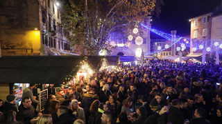Pogled iz zraka: Svečano otvorenje manifestacije “Advent u Zadru”