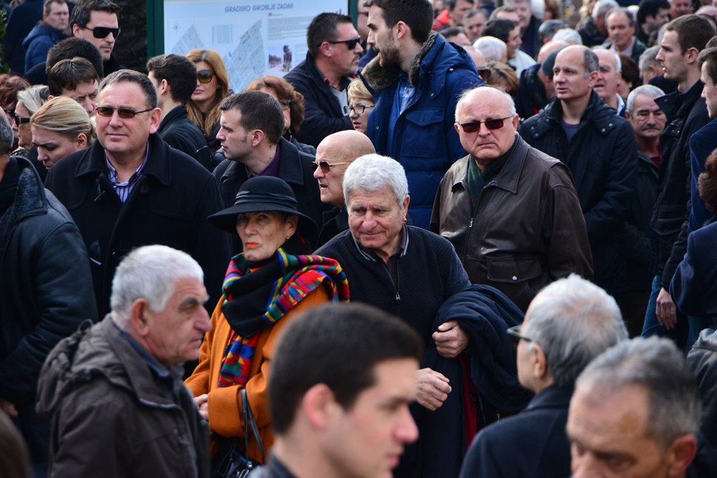 Oproštaj od Brune Marcelića, foto: Iva Perinčić Oproštaj od Brune Marcelića, foto: Iva Perinčić