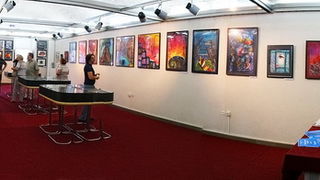 Znanstvena knjiznica: Otvorenje izlozbe Marije Visic Guina, Foto: Angelo Virag Znanstvena knjiznica: Otvorenje izlozbe Marije Visic Guina, Foto: Angelo Virag