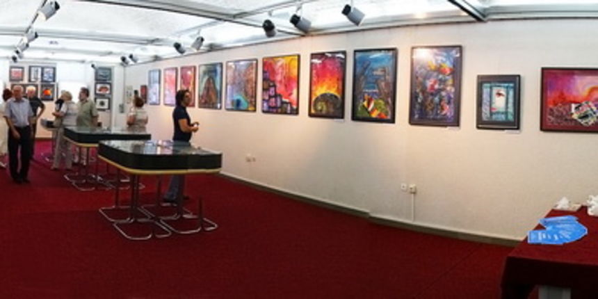 Znanstvena knjiznica: Otvorenje izlozbe Marije Visic Guina, Foto: Angelo Virag Znanstvena knjiznica: Otvorenje izlozbe Marije Visic Guina, Foto: Angelo Virag