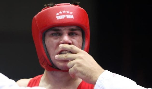 Juniorsko EP u boksu, finale: Toni Filipi vs Vegar Tregren. Photo: Borna Filić/PIXSELL