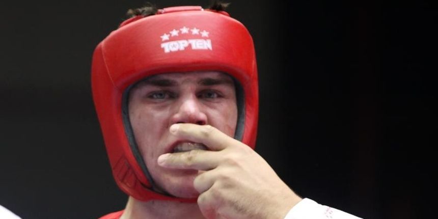 Juniorsko EP u boksu, finale: Toni Filipi vs Vegar Tregren. Photo: Borna Filić/PIXSELL