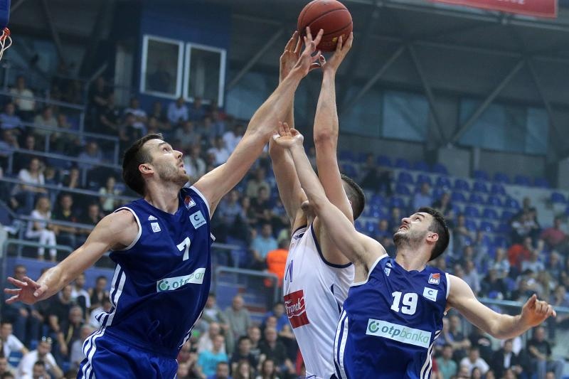 KC Drazen Petrovic, Zagreb – A-1 muska Liga za prvaka, polufinale, 3. utakmica, KK Cibona – KK Zadar 80-71. Photo: Goran Stanzl/PIXSELL KC Drazen Petrovic, Zagreb – A-1 muska Liga za prvaka, polufinale, 3. utakmica, KK Cibona – KK Zadar 80-71. Photo: Goran Stanzl/PIXSELL