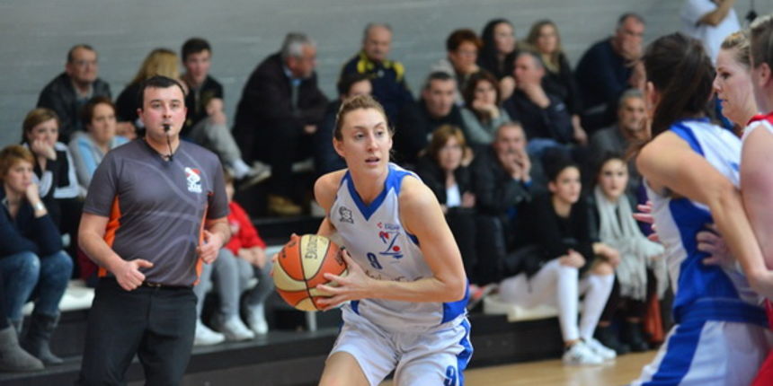 A-1 liga, 14. kolo: ŽKK Zadar – ŽKK Ragusa Dubrovnik 66-51. Lara Nikpalj. Foto: Iva Perinčić
