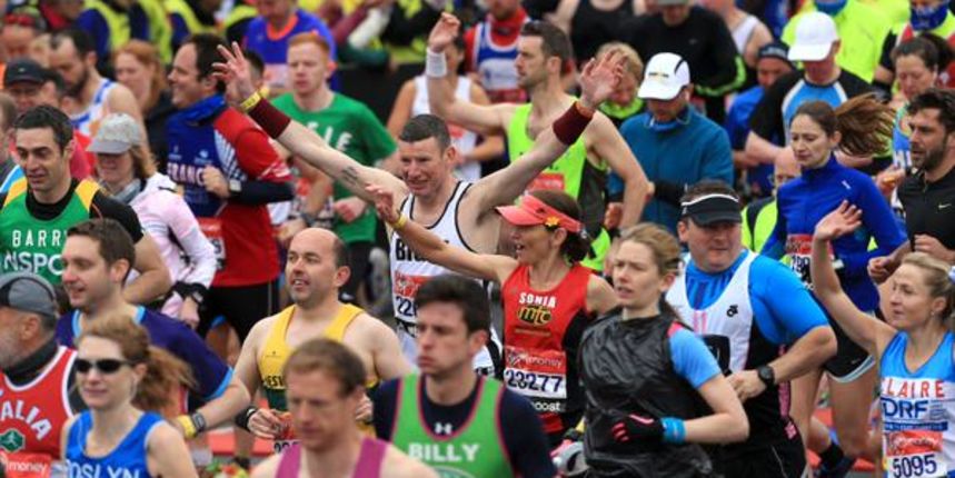 Londonski Maraton, foto: twitter Londonski Maraton, foto: twitter