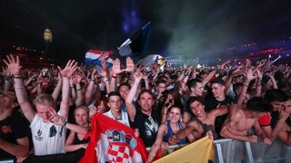 Treci dan Ultra Europe festivala. DJ Hardwell, garrix, guetta. Photo: Borna Filic/PIXSELL Treci dan Ultra Europe festivala. DJ Hardwell, garrix, guetta. Photo: Borna Filic/PIXSELL