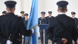 Primopredaja dužnosti zapovjednika 93. zrakoplovne baze HRZ i PZO