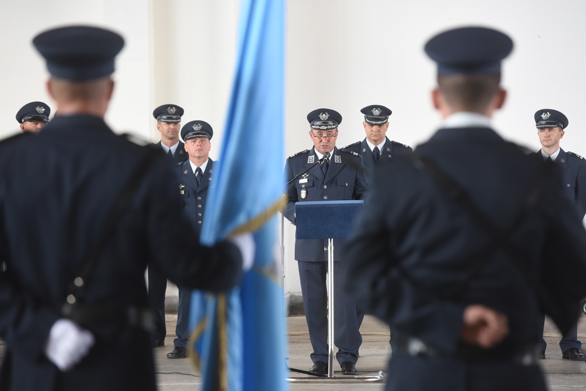 Primopredaja dužnosti zapovjednika 93. zrakoplovne baze HRZ i PZO