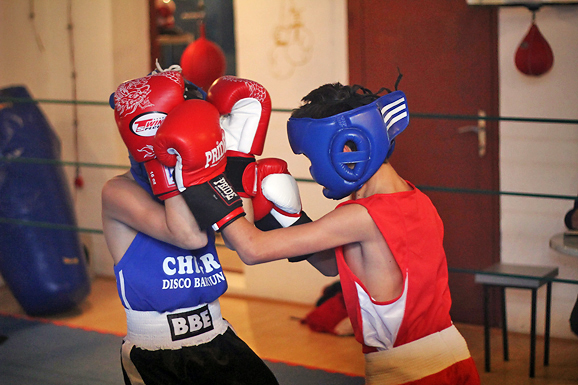 Javni sparing u boksačkom klubu Zlatna rukavica (foto:Saša Čuka)