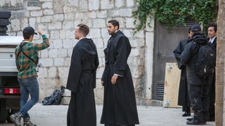 Snimanje Star Wars sage. Snimalo se na brodu Sea Star koji nije mogao isploviti kako je predvidjeno zbog jake bure. Photo: Grgo Jelavic/PIXSELL