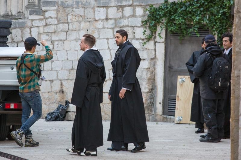 Snimanje Star Wars sage. Snimalo se na brodu Sea Star koji nije mogao isploviti kako je predvidjeno zbog jake bure. Photo: Grgo Jelavic/PIXSELL