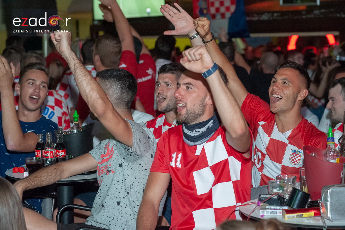 Zadar je gorio: Velika fešta nakon plasmana Vatrenih u polufinale Svjetskog prvenstva