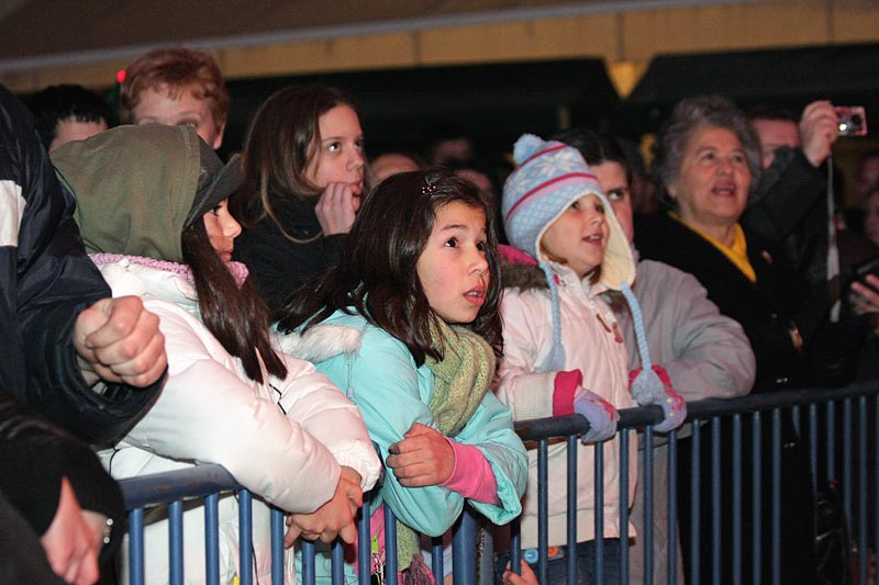 Doček Nove 2009. na Narodnom trgu (foto: Marin Gospić)