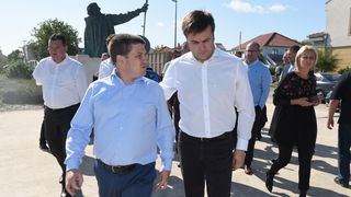 Ministri Butković i Ćorić obišli poplavljena područja u Zadarskoj županiji