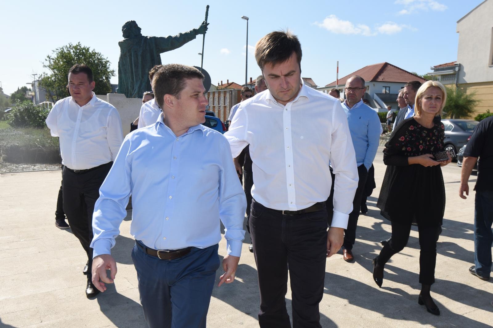 Ministri Butković i Ćorić obišli poplavljena područja u Zadarskoj županiji