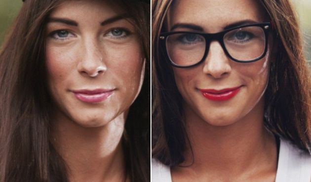 Lice sa i bez dioptrijskih naočala (Foto: Gulliver/Thinkstock)