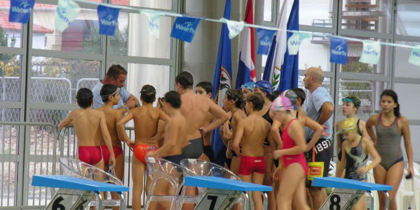 Plivaci PK Jadera na mitingu Sv. Krsevan u Zadru Plivaci PK Jadera na mitingu Sv. Krsevan u Zadru