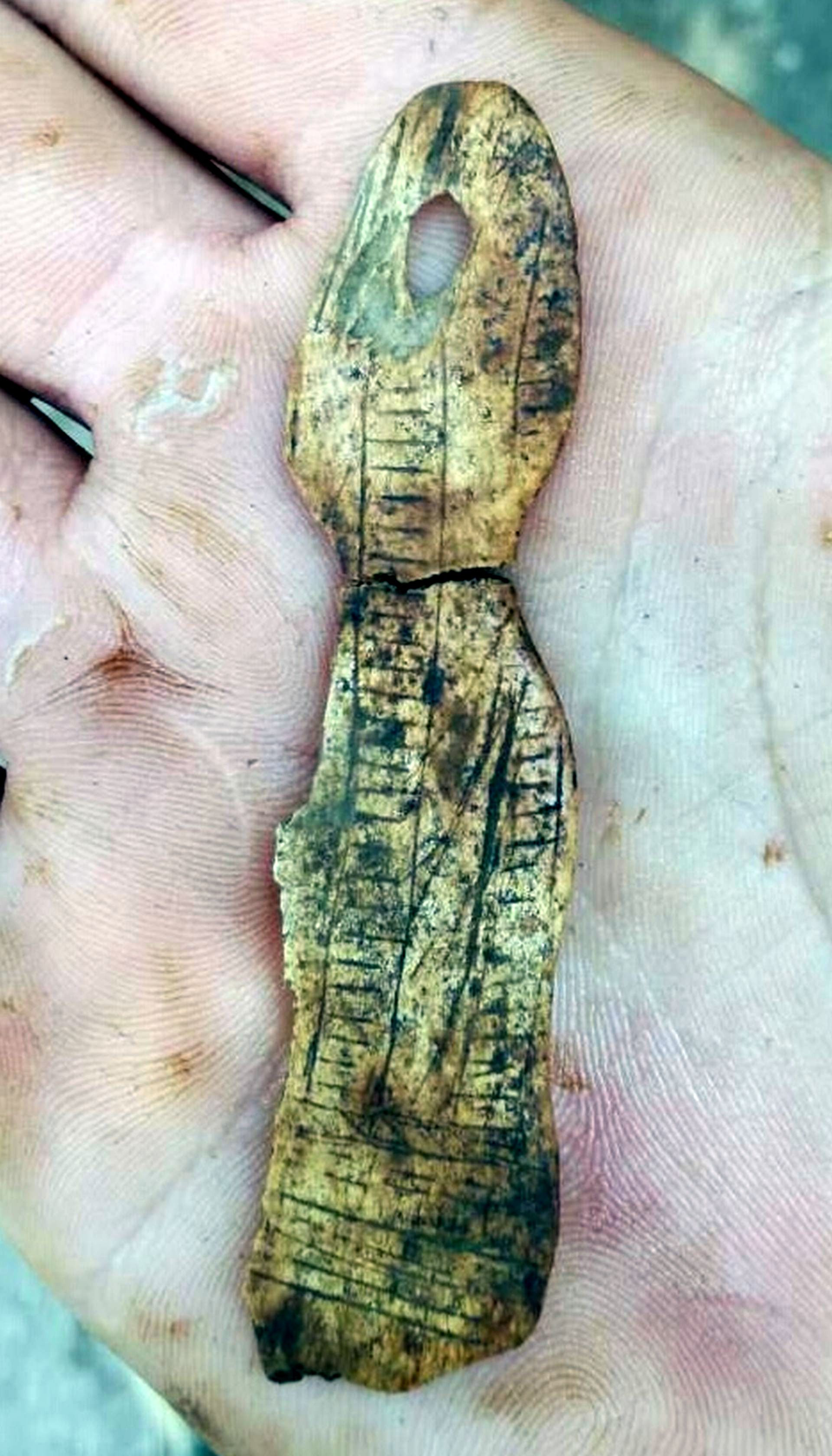 Paleolitička Venera pronađena u pećini Vlakno na Dugom otoku Paleolitička Venera pronađena u pećini Vlakno na Dugom otoku