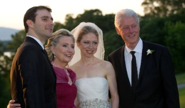 Chelsea, Bill i Hilary Clinton (foto:net.hr)