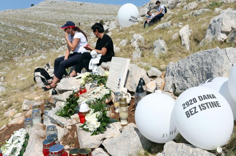 30.08.2015., Kornati – Na otoku Kornatu obiljezena je 8. obljetnica stradanja 12 vatrogasaca iz Sibenika, Vodica i Tisnog. Photo: Dusko Jaramaz/PIXSELL 30.08.2015., Kornati – Na otoku Kornatu obiljezena je 8. obljetnica stradanja 12 vatrogasaca iz Sibenika, Vodica i Tisnog. Photo: Dusko Jaramaz/PIXSELL