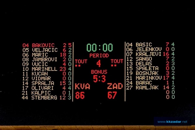 A-1 liga za prvaka, 2. kolo: KK Kvarner 2010 – KK Zadar 86-67. Foto: Arsen Miletić A-1 liga za prvaka, 2. kolo: KK Kvarner 2010 – KK Zadar 86-67. Foto: Arsen Miletić