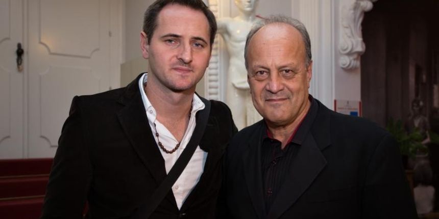 Zagreb – Svecana premijera dokumentarnoga filma – Moja voljena Hrvatska – film o Josipu Simunicu redatelja Jakova Sedlara, prema scenariju Hrvoja Hitreca odrzana je u kinu Europa. Josip Simunic, Jakov Sedlar. Photo: Davor Puklavec/PIXSELL