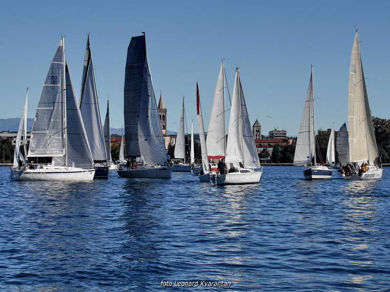 Zadarska Koka 2016. gledana s mora. Foto: Leonard Kvarantan Zadarska Koka 2016. gledana s mora. Foto: Leonard Kvarantan