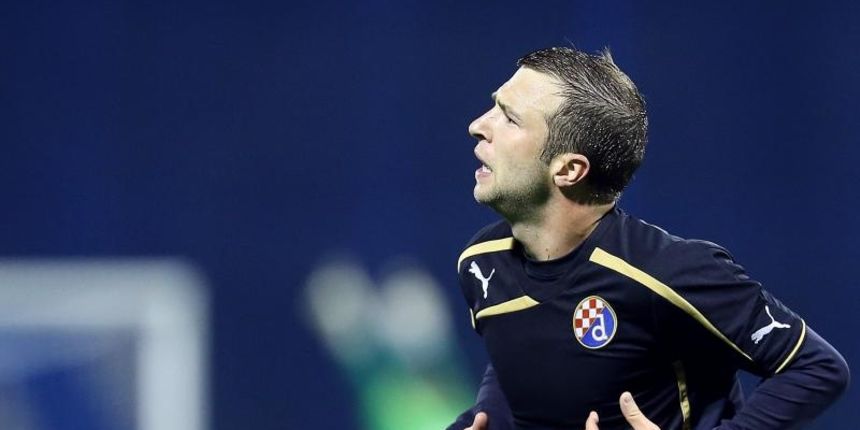 28.08.2014., stadion u Maksimiru, Zagreb – Uzvratna utakmica kvalifikacija za Europsku ligu, GNK Dinamo – FC Petrolul. Domagoj Antolic. Photo: Goran Stanzl/PIXSELL