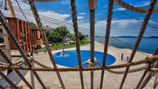 Ruski školski jedrenjak “Nadežda” u zadarskoj luci, foto: Roberto Lerga