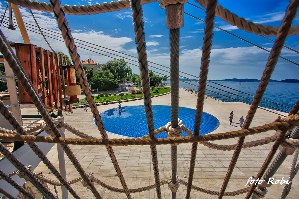 Ruski školski jedrenjak “Nadežda” u zadarskoj luci, foto: Roberto Lerga