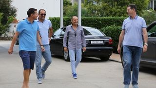 04.09.2014., Zadar – Press konferencija – Miroslav Ciro Blazevic – nakon sto je izabran za trenera NK Zadar. Photo: Filip Brala/PIXSELL 04.09.2014., Zadar – Press konferencija – Miroslav Ciro Blazevic – nakon sto je izabran za trenera NK Zadar. Photo: Filip Brala/PIXSELL