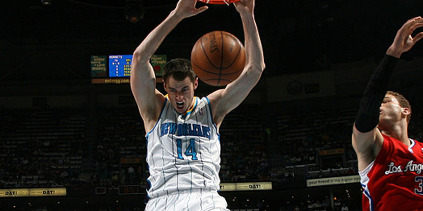 Jason Smith (New Orleans Hornets), foto: nba.com Jason Smith (New Orleans Hornets), foto: nba.com