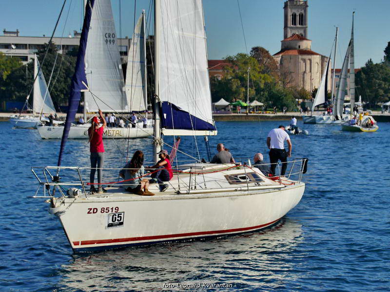 “Zadarska koka”: Regata za sve generacije snimljena iz “koke” “Zadarska koka”: Regata za sve generacije snimljena iz “koke”