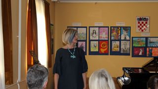 U koncertnoj dvorani Glazbene škole otvorena izložba “Likovnionica” U koncertnoj dvorani Glazbene škole otvorena izložba “Likovnionica”