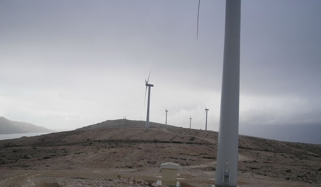 Vjetroelektrane u Pagu (foto: J.Portada)