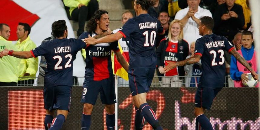 Edinson Cavani, foto: psg.fr Edinson Cavani, foto: psg.fr