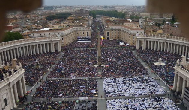 Vatikan: Kanonizacija Pape Ivana XXIII i Pape Ivana Pavla II, foto: repubblica.it
