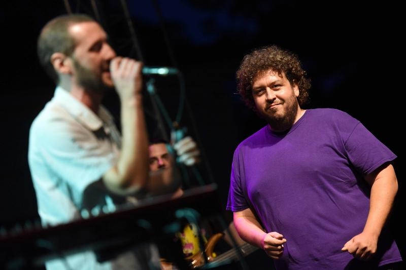 18. Spancirfest – Festival grada i gradskih setaca. 3D mapping na procelju Gradske vijecnice. TBF,  Photo: Vjeran Zganec Rogulja/PIXSELL