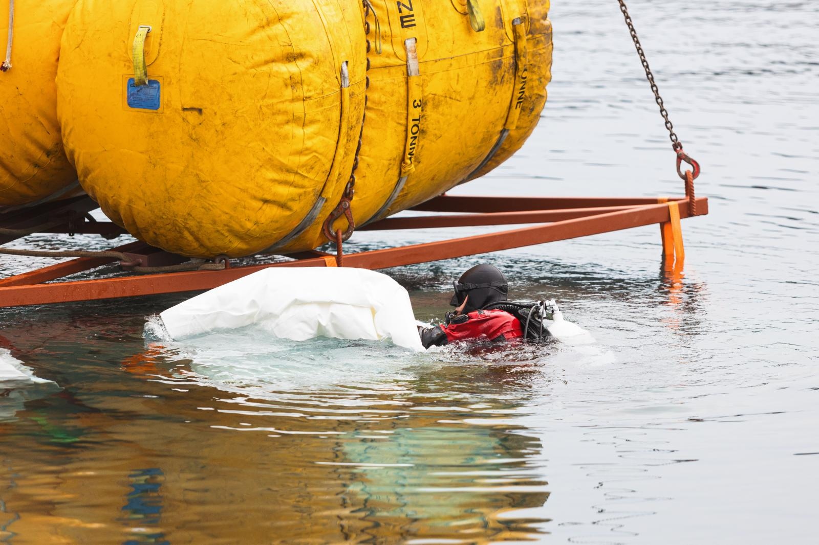Riblji umjetni greben iz projekta “Adri.SmArtFish” otegljen na lokaciju kod Ošljaka