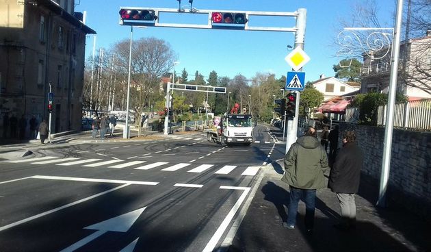 Otvoreno raskrižje kod Vruljice