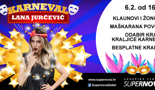 Supernova karneval s Lanom Jurčević
