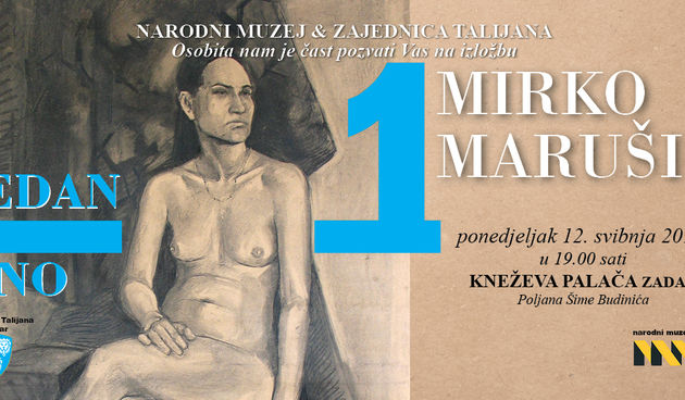 Poziv na izložbu Mirka Marušića u Kneževoj palači