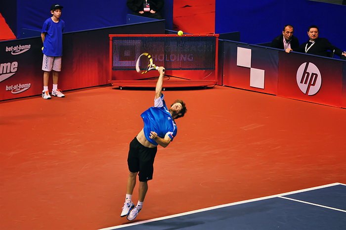 ATP Zagreb: Karlović – Kavčić 2-0, Foto: Andro Marčev ATP Zagreb: Karlović – Kavčić 2-0, Foto: Andro Marčev