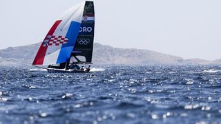 OI Pariz 2024: Braća Fantela u klasi 49er na regatnom polju u Marseilleu